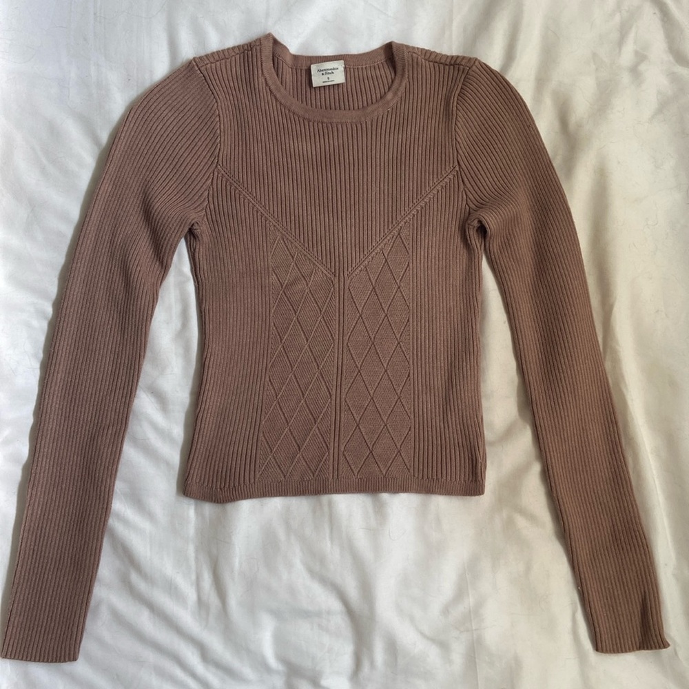 Abercrombie & Fitch Ribbed Sweater [S]